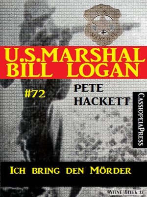 cover image of U.S. Marshal Bill Logan Band 72